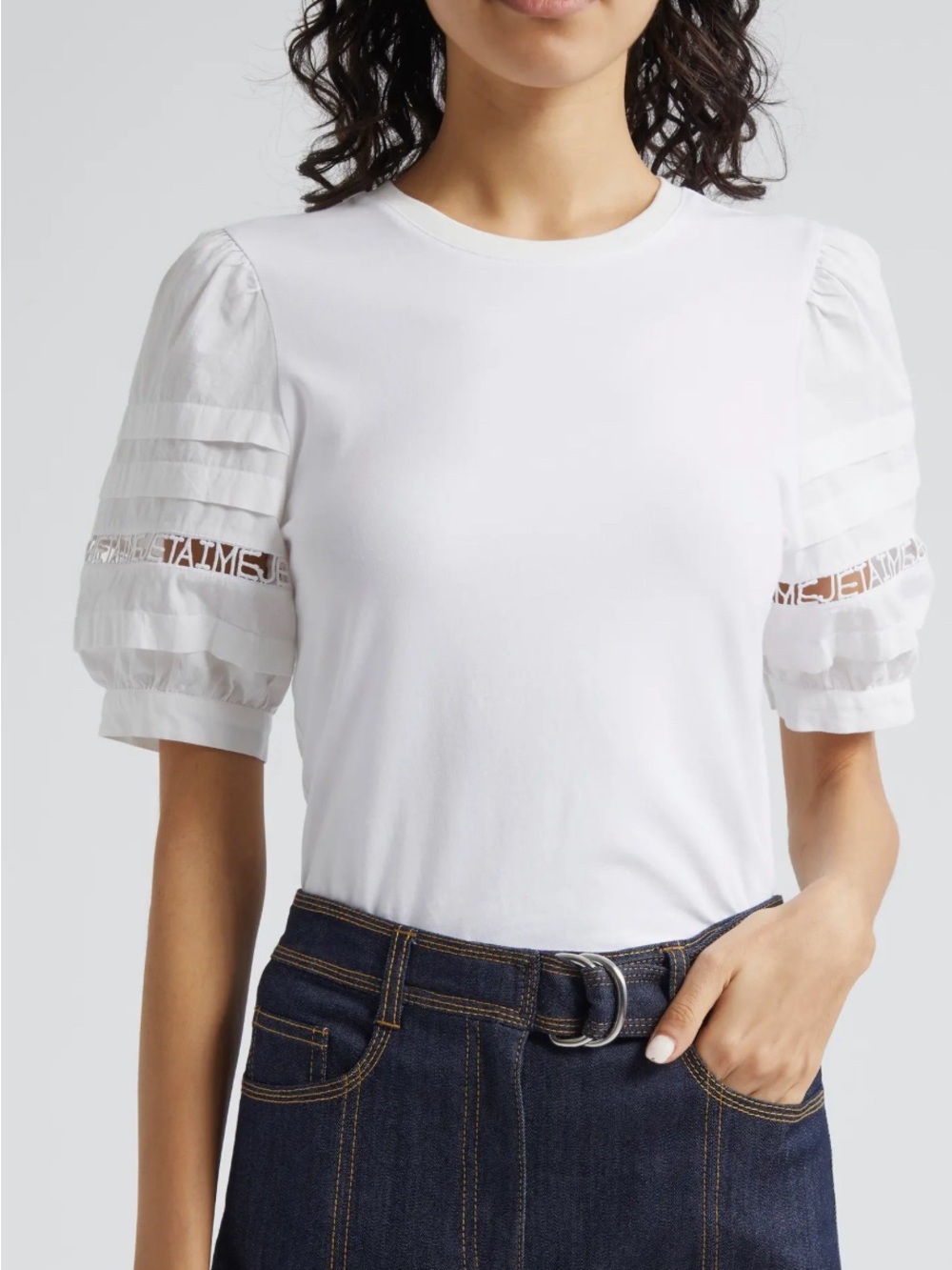 cinq a sept Corianna Puff Sleeve Top